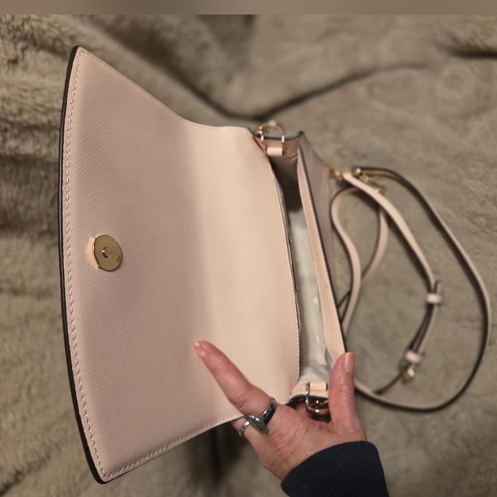 kate spade Light EUC Pink Crossbody Bag 2 Straps - Picture 4 of 6